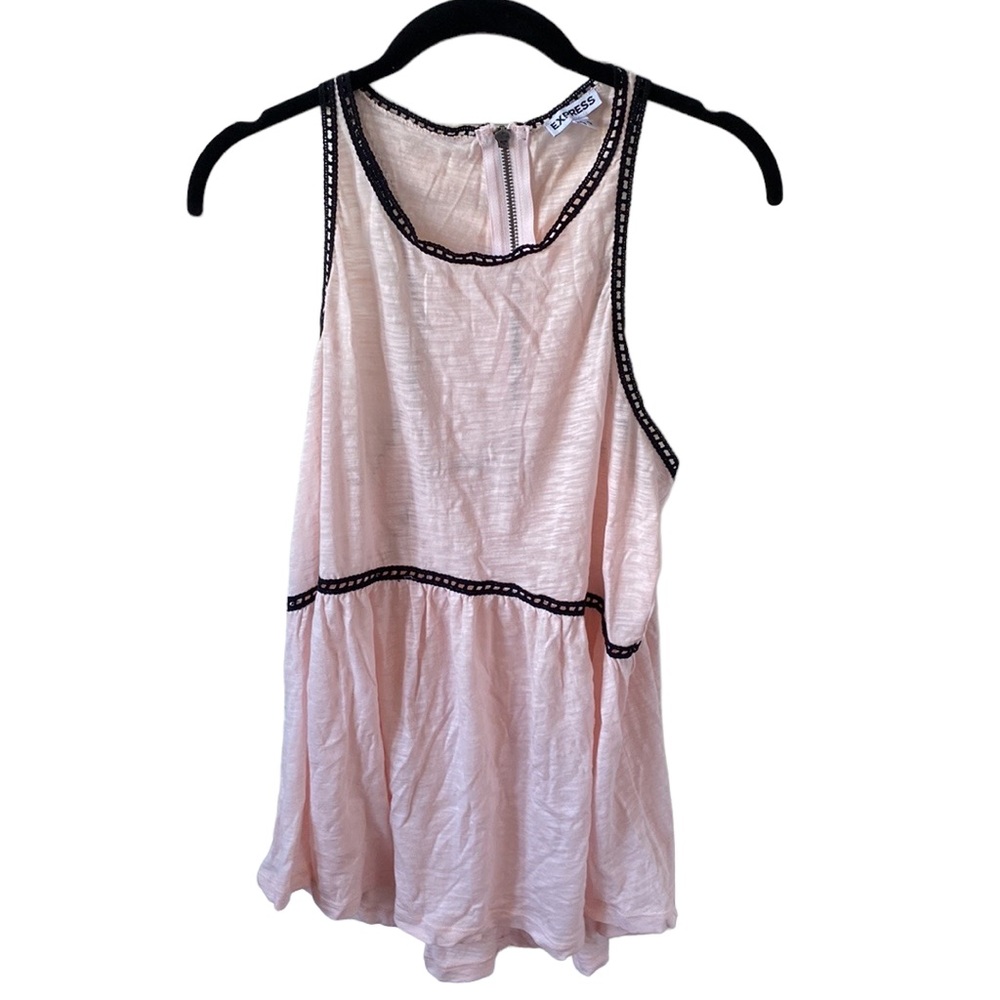 Never worn Express light coral tank top